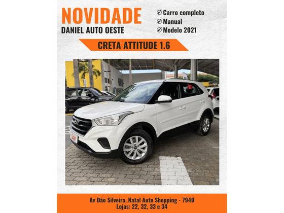 HYUNDAI CRETA 1.6 16V FLEX ATTITUDE MANUAL